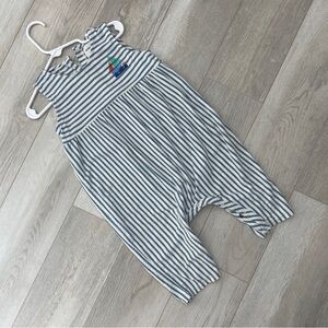 Bobo Choses Jumpsuit stripes sailboat one piece baby Blue (12 months) casual